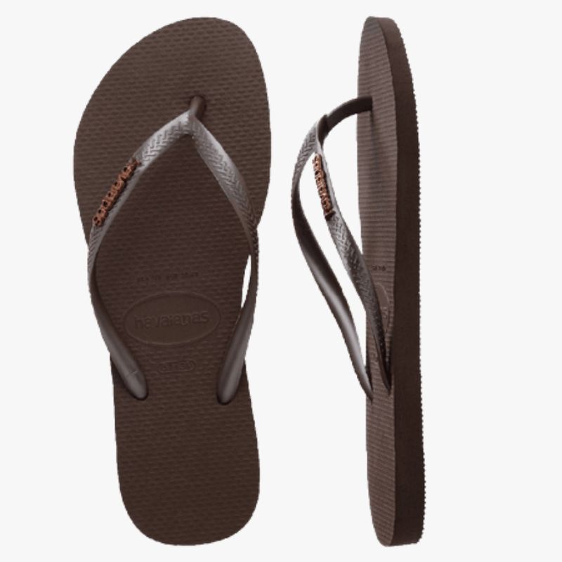 Havaianas Slim Metal Logo Thong
