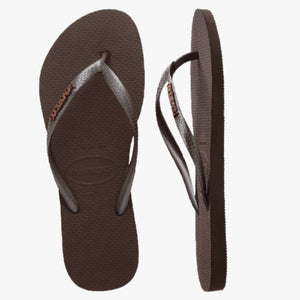 Havaianas Slim Metal Logo Thong