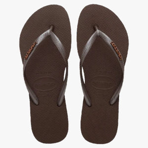 Havaianas Slim Metal Logo Thong