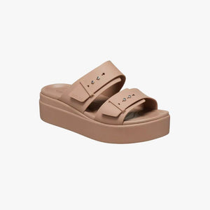 Crocs Brooklyn Buckle Low Wedge