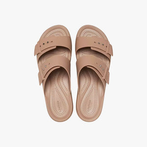 Crocs Brooklyn Buckle Low Wedge