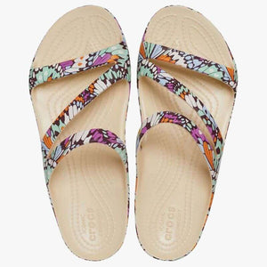 Crocs Kadee II Butterfly Graphic Sandal