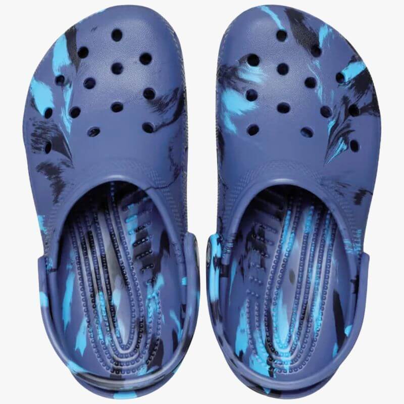 Crocs Kids Classic Marbled Clog