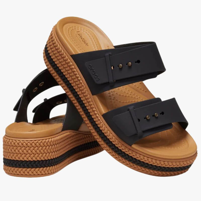 Crocs Brooklyn Woven Buckle Sandal