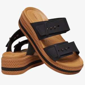 Crocs Brooklyn Woven Buckle Sandal