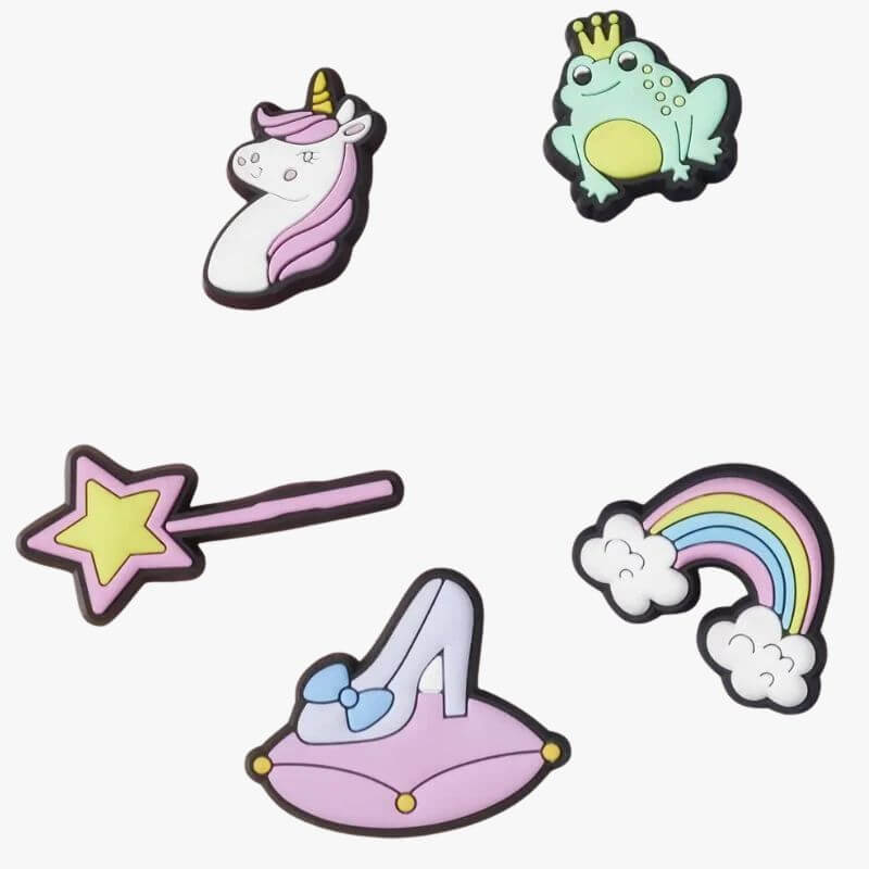 Crocs Girls Rule 5 Pack Jibbitz Charms