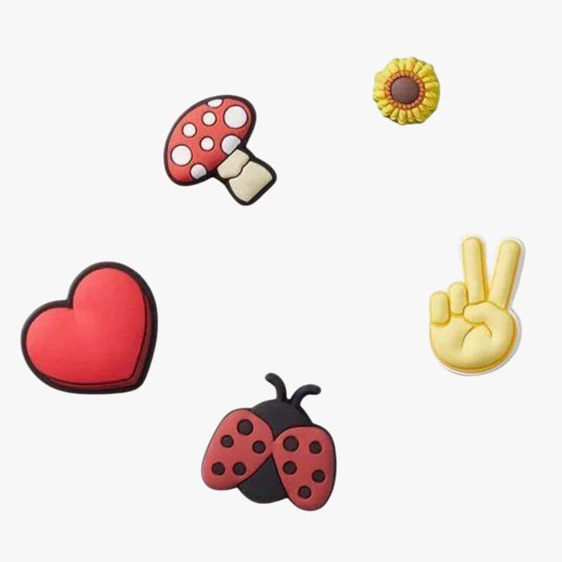 Crocs Good Mix Cute Nature 5 Pack Jibbitz Charms