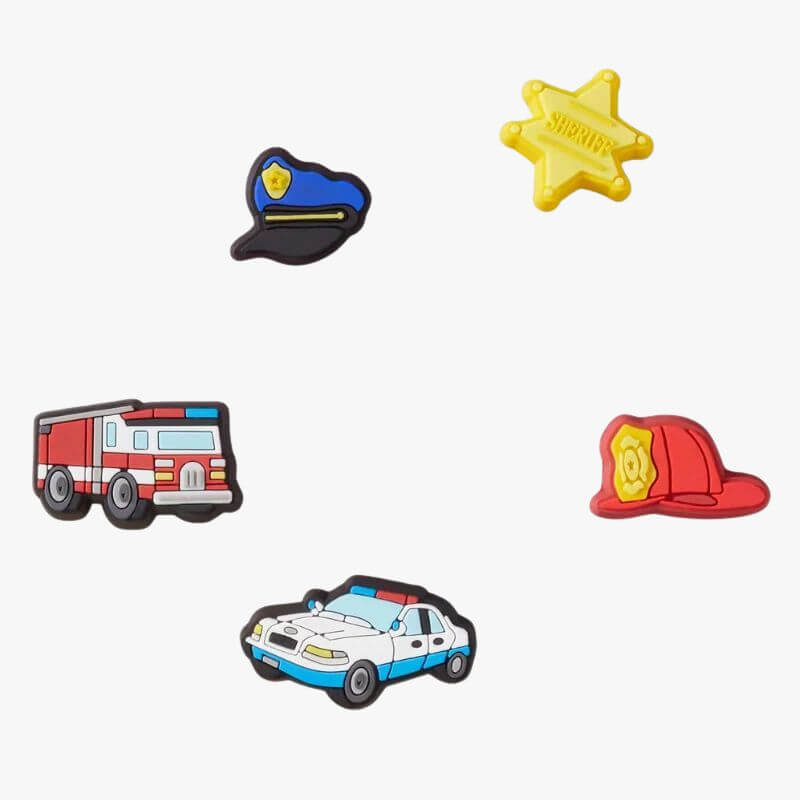 Crocs Tiny Hero 5 Pack Jibbitz Charms