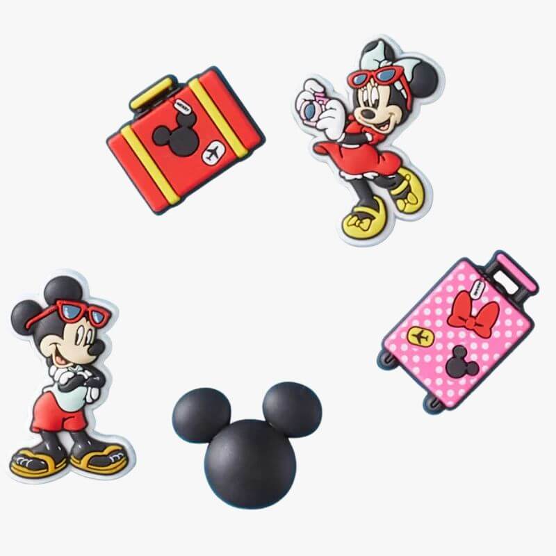 Crocs Mickey Vacation 5 Pack Jibbitz Charms