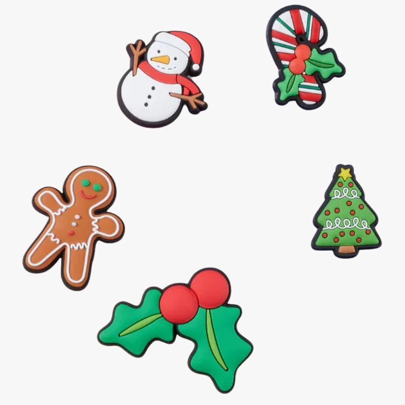 Crocs Iconic Christmas 5 Pack Jibbitz Charms