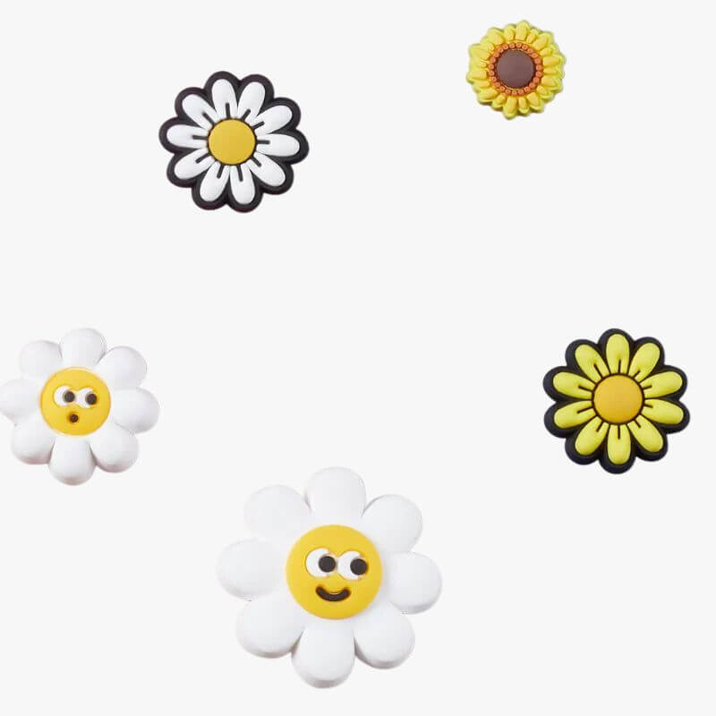 Crocs All The Daisies 5 Pack Jibbitz Charms