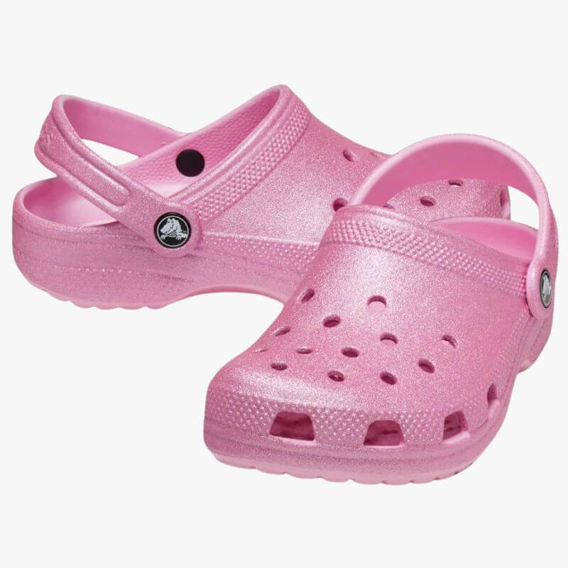 Crocs Kids Classic Glitter Clog