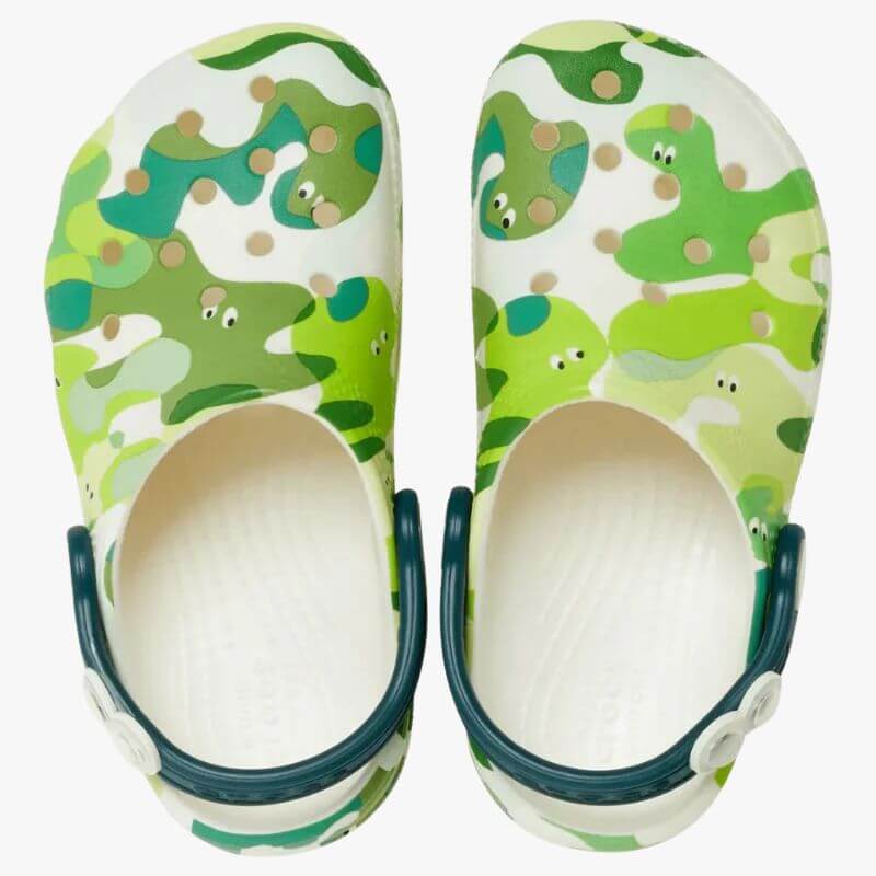 Crocs Toddler Classic Glow Slim Monsters Clog