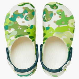 Crocs Toddler Classic Glow Slim Monsters Clog