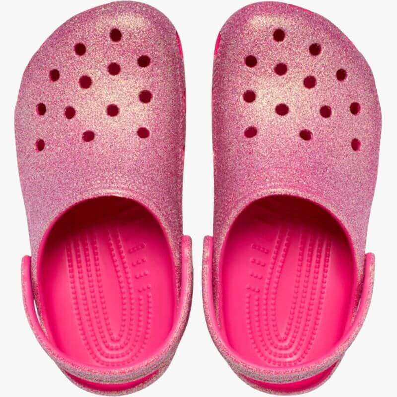 Crocs Kids Classic Iridescent Glitter Clog