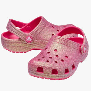 Crocs Kids Classic Iridescent Glitter Clog