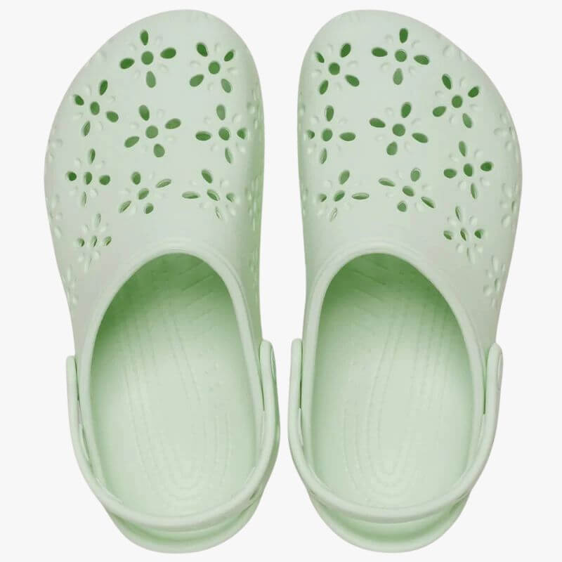 Crocs Classic Floral Cut Out Clog