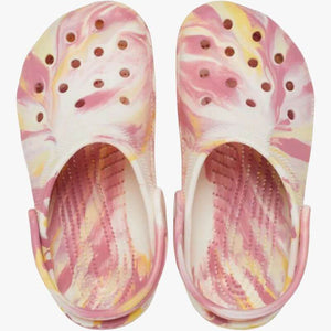 Crocs Kids Classic Glow Marbled Clog