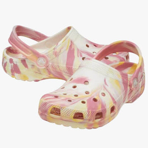 Crocs Kids Classic Glow Marbled Clog