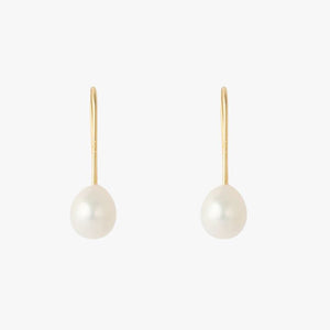 Izoa Daphne Earrings Gold Pearl