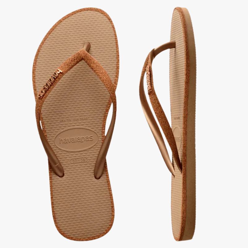 Havaianas Slim Glitter Contour Thong