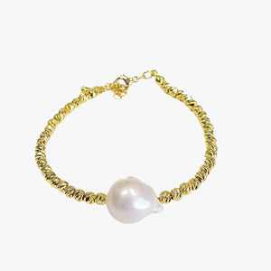 Izoa Amarae Pearl Bracelet Gold