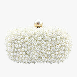 Izoa Cinderella Pearl Clutch