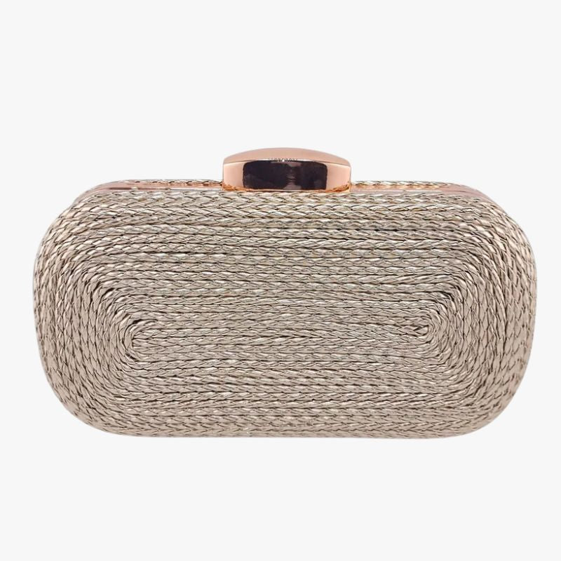 Izoa Helen Rope Detail Clutch Bag