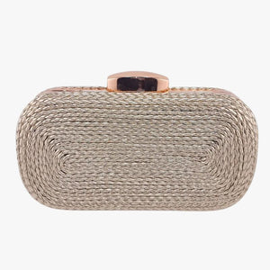 Izoa Helen Rope Detail Clutch Bag