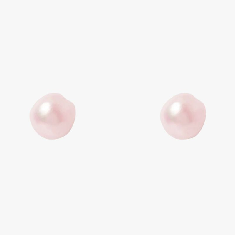 Izoa Calista Pearl Stud Earrings