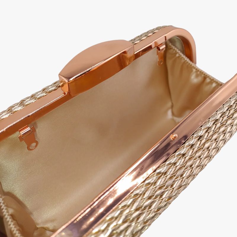Izoa Helen Rope Detail Clutch Bag