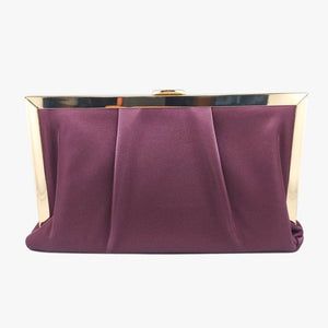 Izoa Gia Pleated Clutch Bag