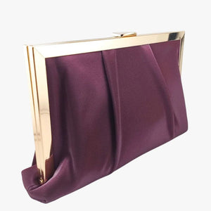 Izoa Gia Pleated Clutch Bag