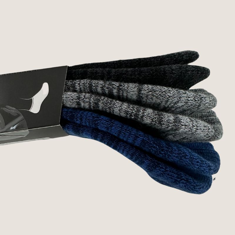 Skechers 3pack Unisex 1/2 Terry No Show Socks