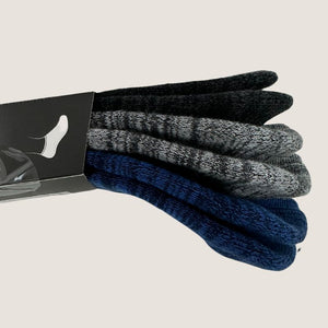 Skechers 3pack Unisex 1/2 Terry No Show Socks