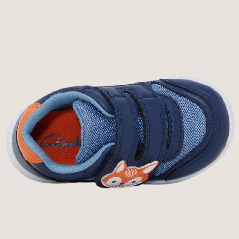Clarks Kids Orson Adjustable Sneaker