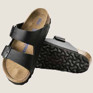 Birkenstock Arizona Birko-Flor Regular (Soft Footbed + Suede Lined)