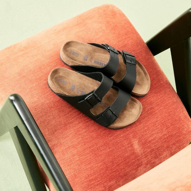 Birkenstock Arizona Birko-Flor Regular (Soft Footbed + Suede Lined)