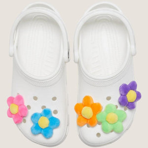 Crocs Plush Flower Power 5 Pack Jibbitz Charms