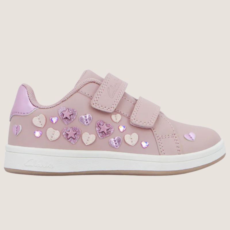 Clarks Kids Dulcie Junior Sneaker