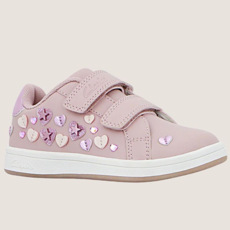 Clarks Kids Dulcie Junior Sneaker