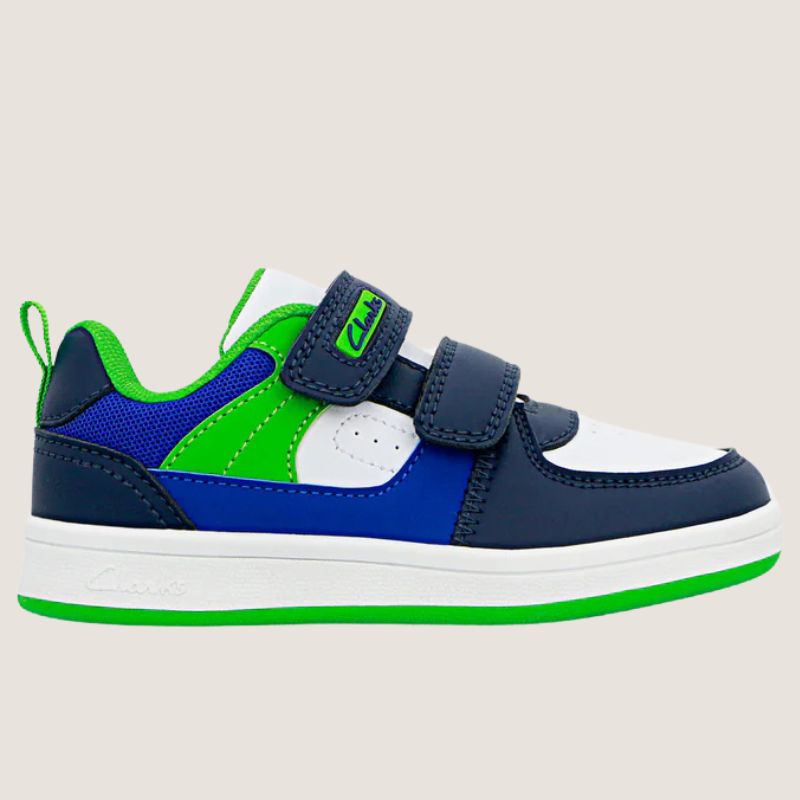 Clarks Durk Junior Adjustable Sneaker