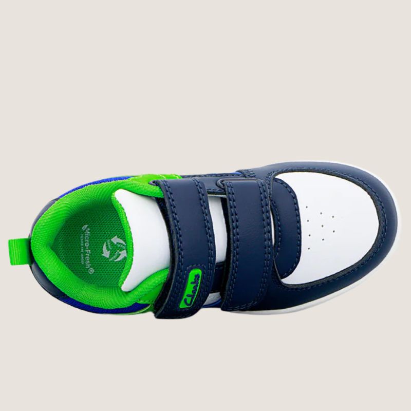 Clarks Durk Junior Adjustable Sneaker