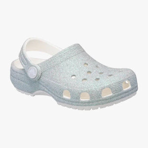 Crocs Kids Classic Iridescent Glitter Clog