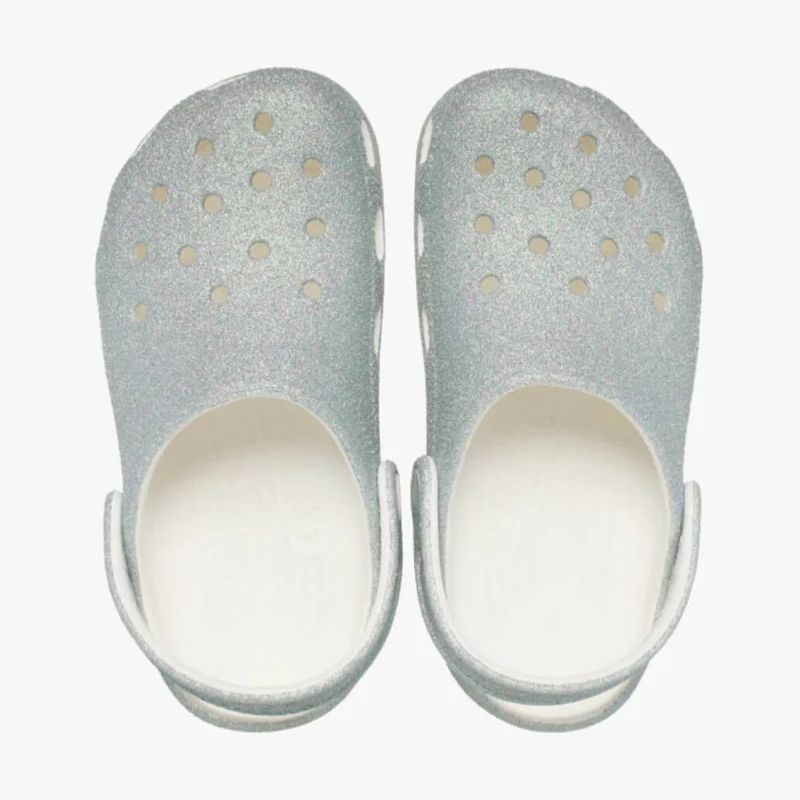Crocs Kids Classic Iridescent Glitter Clog