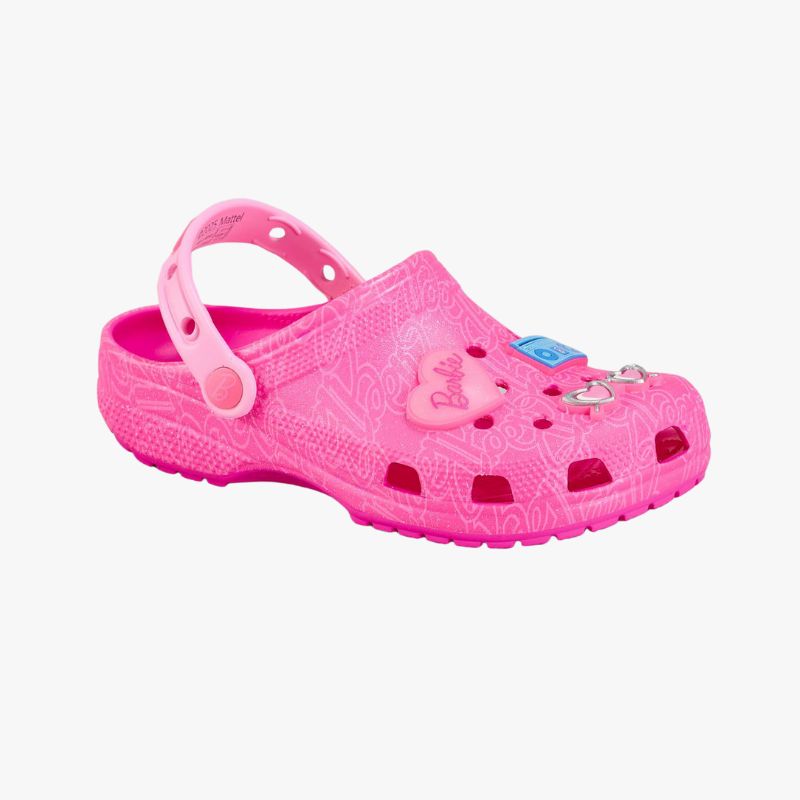 Crocs Kids Classic Mattel Pink Barbie Clog