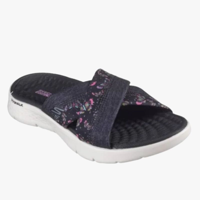 Skechers Go Walk Flex Sandal - Butterfly Bliss
