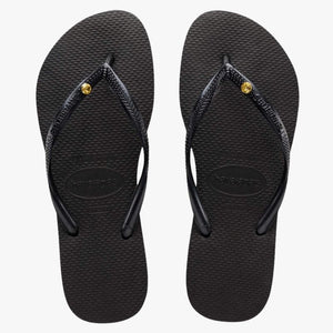 Havaianas Slim Coloured Crystal Thong