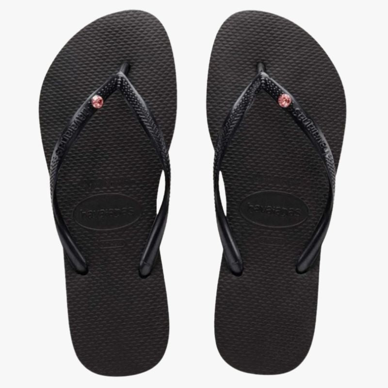 Havaianas Slim Coloured Crystal Thong