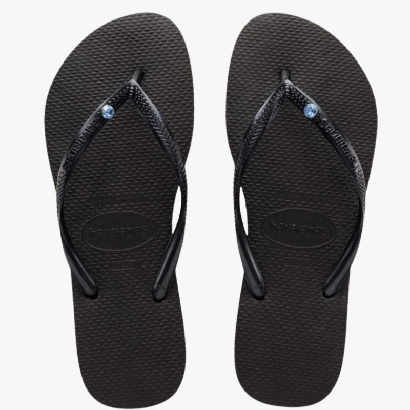 Havaianas Slim Coloured Crystal Thong
